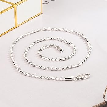 Cartier 925スターリングシルバー ネックレス 55 cm Sterling Silver Cartier Chain